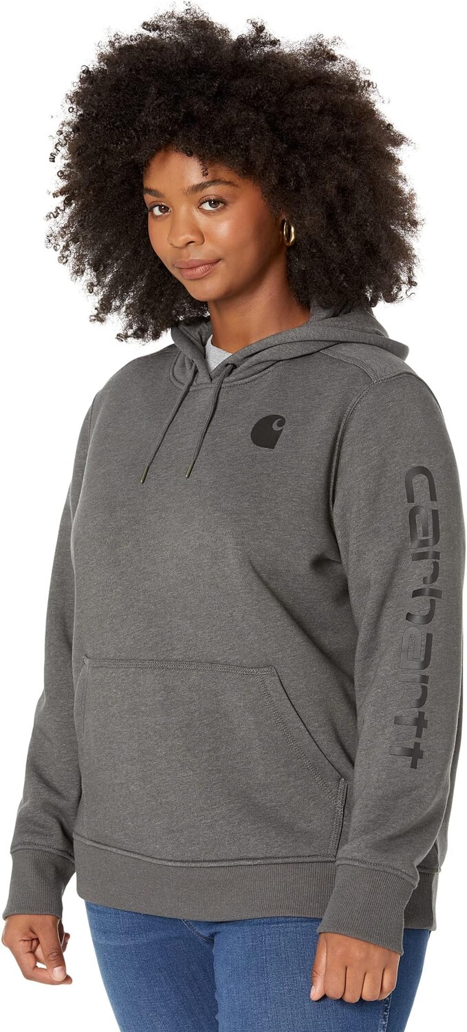 Толстовка с капюшоном и логотипом Clarksburg на рукавах больших размеров Carhartt, цвет Carbon Heather
Толстовка с капюшоном и логотипом Clarksburg на рукавах больших размеров Carhartt, цвет Carbon Heather
