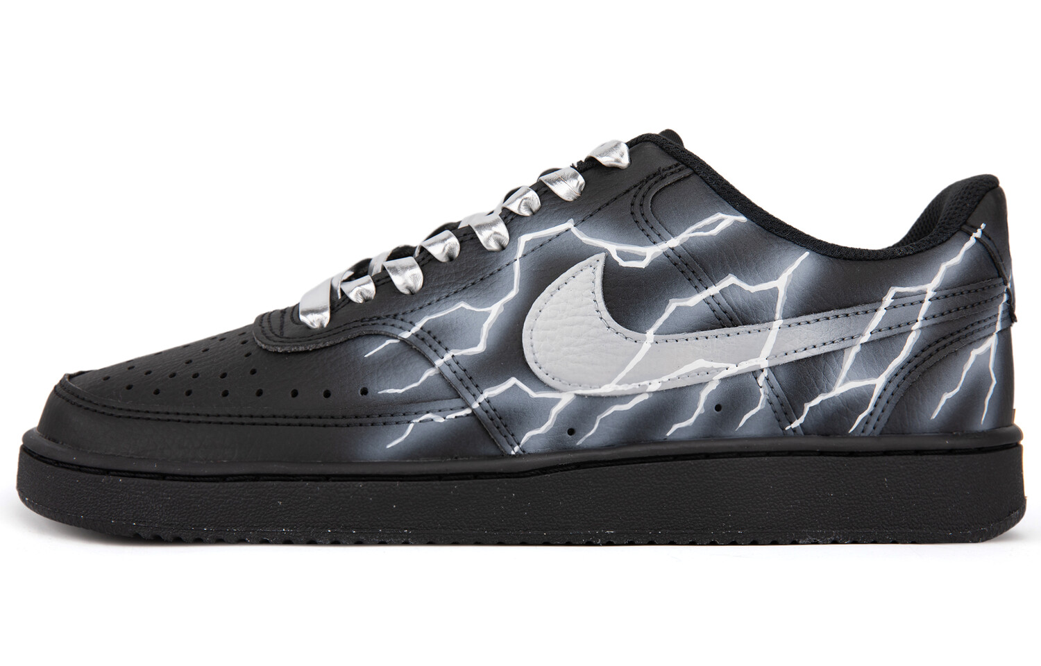 Кроссовки Nike Court Vision Skateboarding Shoes Unisex Low-top Black/Silver, черный/серебряный
Кроссовки Nike Court Vision Skateboarding Shoes Unisex Low-top Black/Silver, черный/серебряный