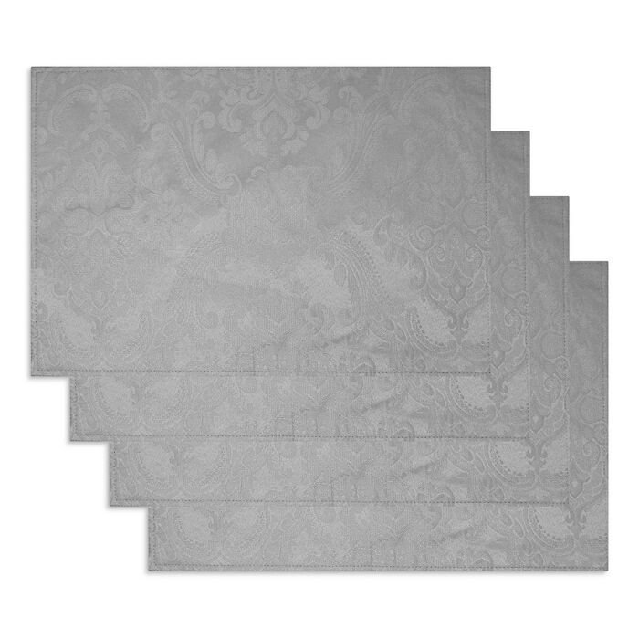 Caiden Elegance Дамасская салфетка, набор из 4 шт. Elrene Home Fashions, серебро
Caiden Elegance Дамасская салфетка, набор из 4 шт. Elrene Home Fashions, серебро