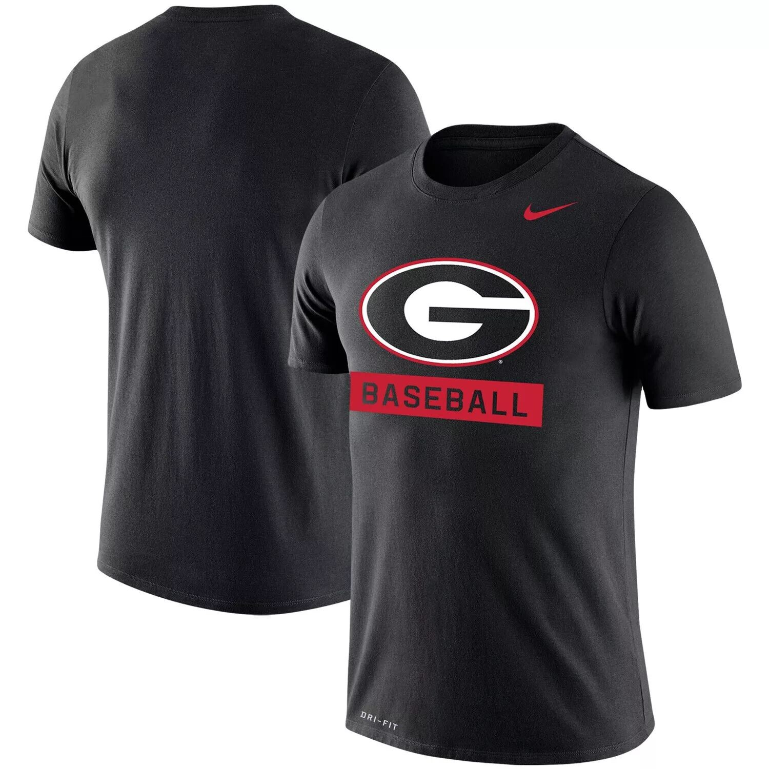 Мужская черная футболка с логотипом Georgia Bulldogs Baseball Stack Legend Performance Nike, Черный
Мужская черная футболка с логотипом Georgia Bulldogs Baseball Stack Legend Performance Nike, Черный