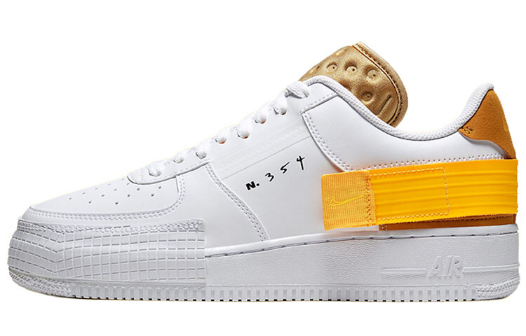 Кроссовки унисекс для скейтбординга Nike Air Force 1 Low Drop Type N.354 Белый/золотой замша/клубный золотой/университетский золотой
Кроссовки унисекс для скейтбординга Nike Air Force 1 Low Drop Type N.354 Белый/золотой замша/клубный золотой/университетский золотой