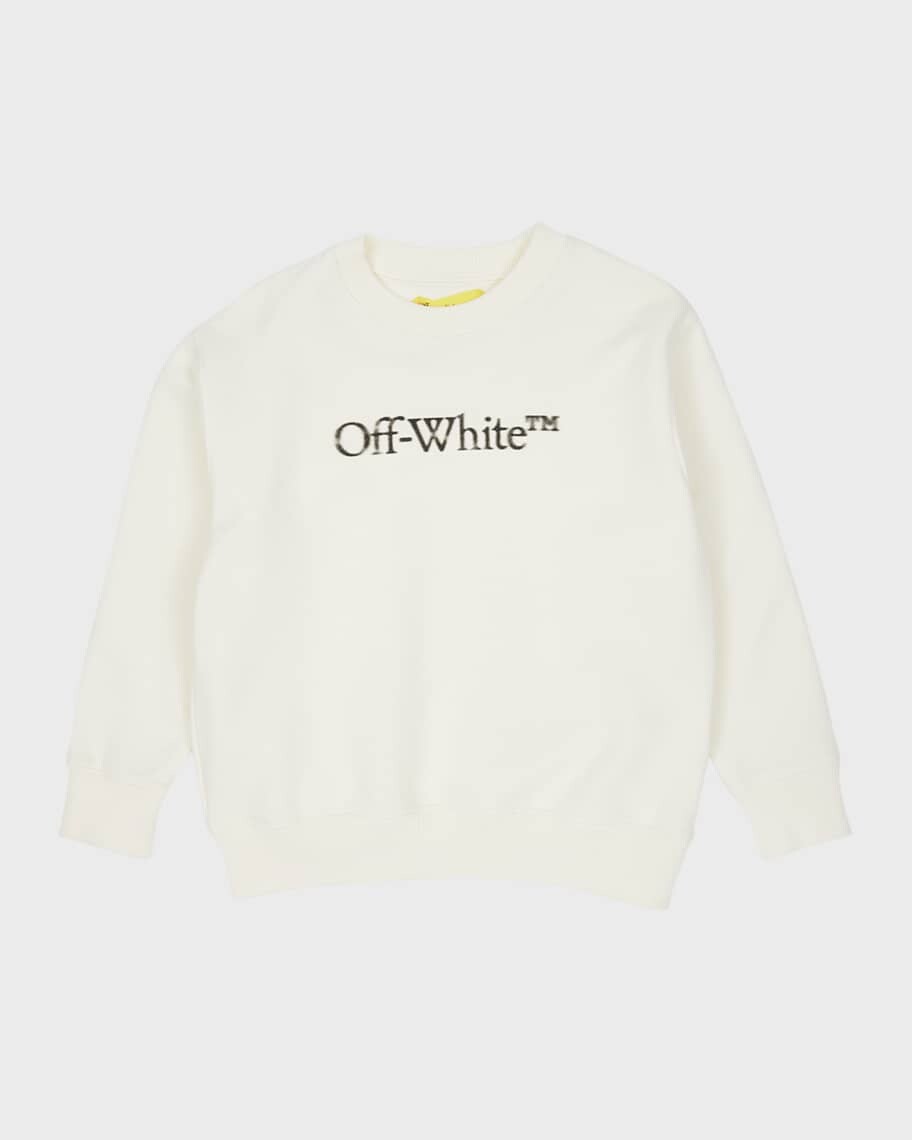 Круглый вырез с круглым вырезом и логотипом Bookish Blurred для мальчика, размер 14 Off-White
Круглый вырез с круглым вырезом и логотипом Bookish Blurred для мальчика, размер 14 Off-White
