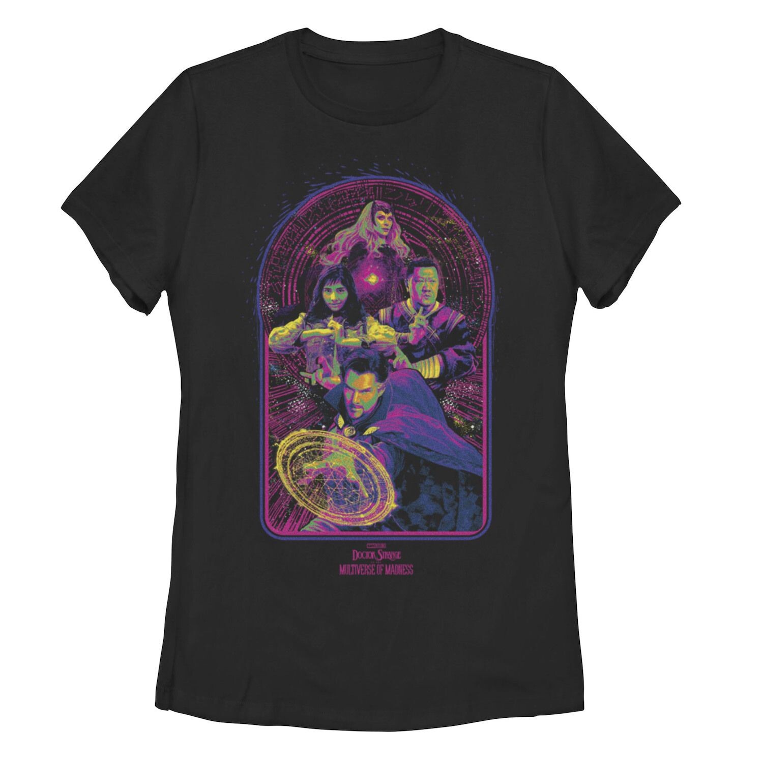 Детская футболка Marvel «Доктор Стрэндж в мультивселенной безумия» Magic Neon Groupshot Licensed Character
Детская футболка Marvel «Доктор Стрэндж в мультивселенной безумия» Magic Neon Groupshot Licensed Character