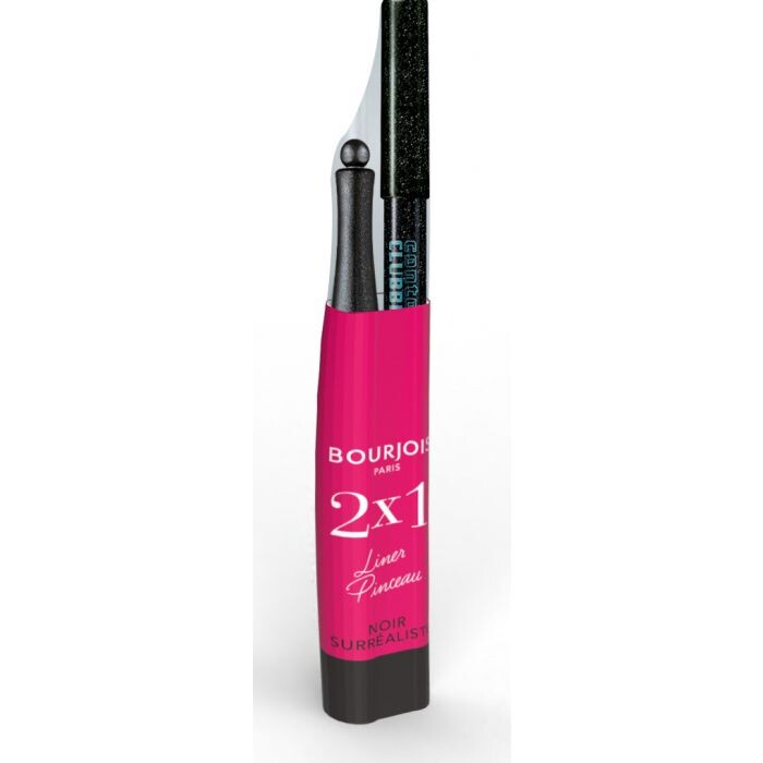 Набор косметики Eyeliner Liner Pinceau + Lápiz de Ojos Contour Clubbing Bourjois, 8 NOIR SURRÉALISTE + 48 ATOMIC BLACK
Набор косметики Eyeliner Liner Pinceau + Lápiz de Ojos Contour Clubbing Bourjois, 8 NOIR SURRÉALISTE + 48 ATOMIC BLACK