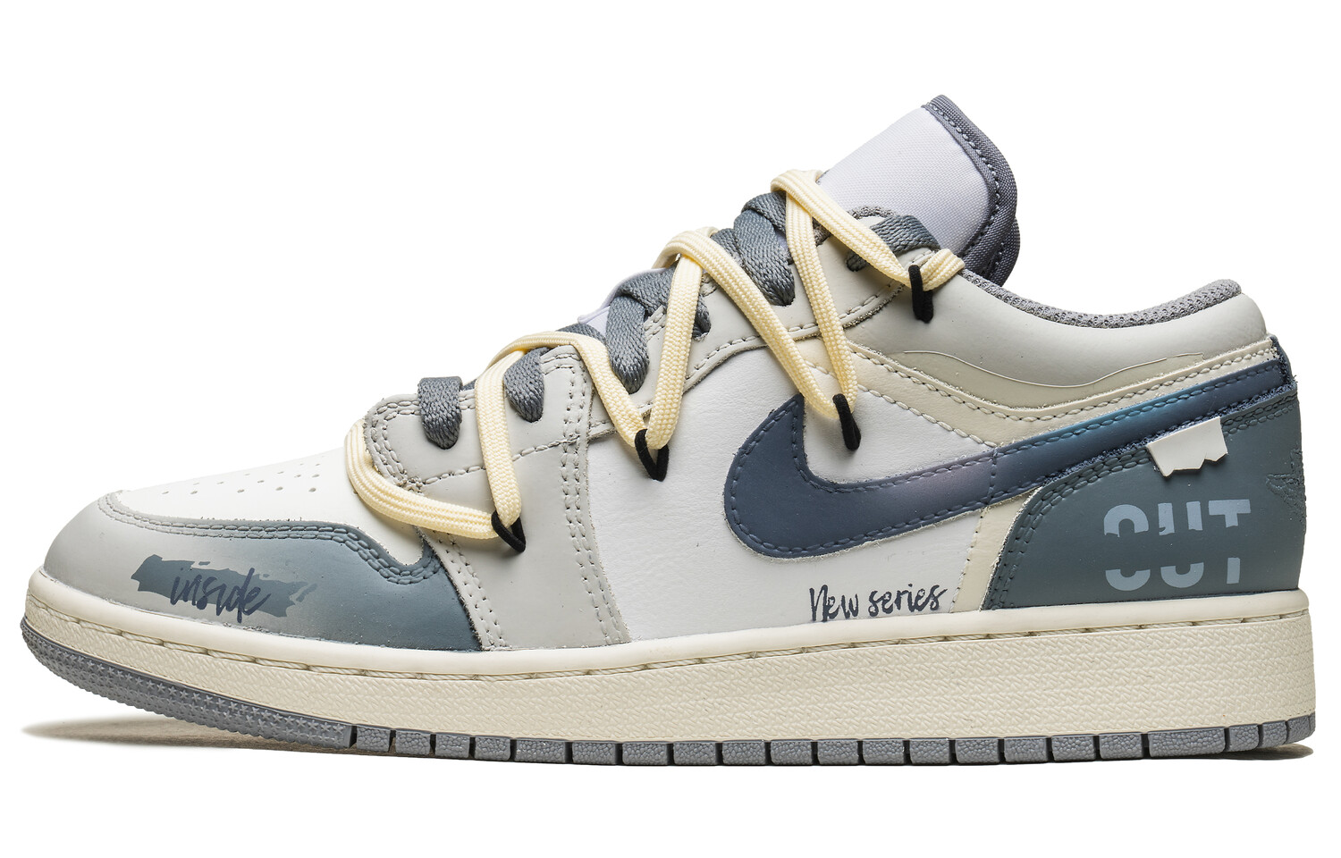 Кроссовки Air Jordan 1 Vintage Basketball Shoes Women's Low-top Blue/Gray, синий/серый
Кроссовки Air Jordan 1 Vintage Basketball Shoes Women's Low-top Blue/Gray, синий/серый