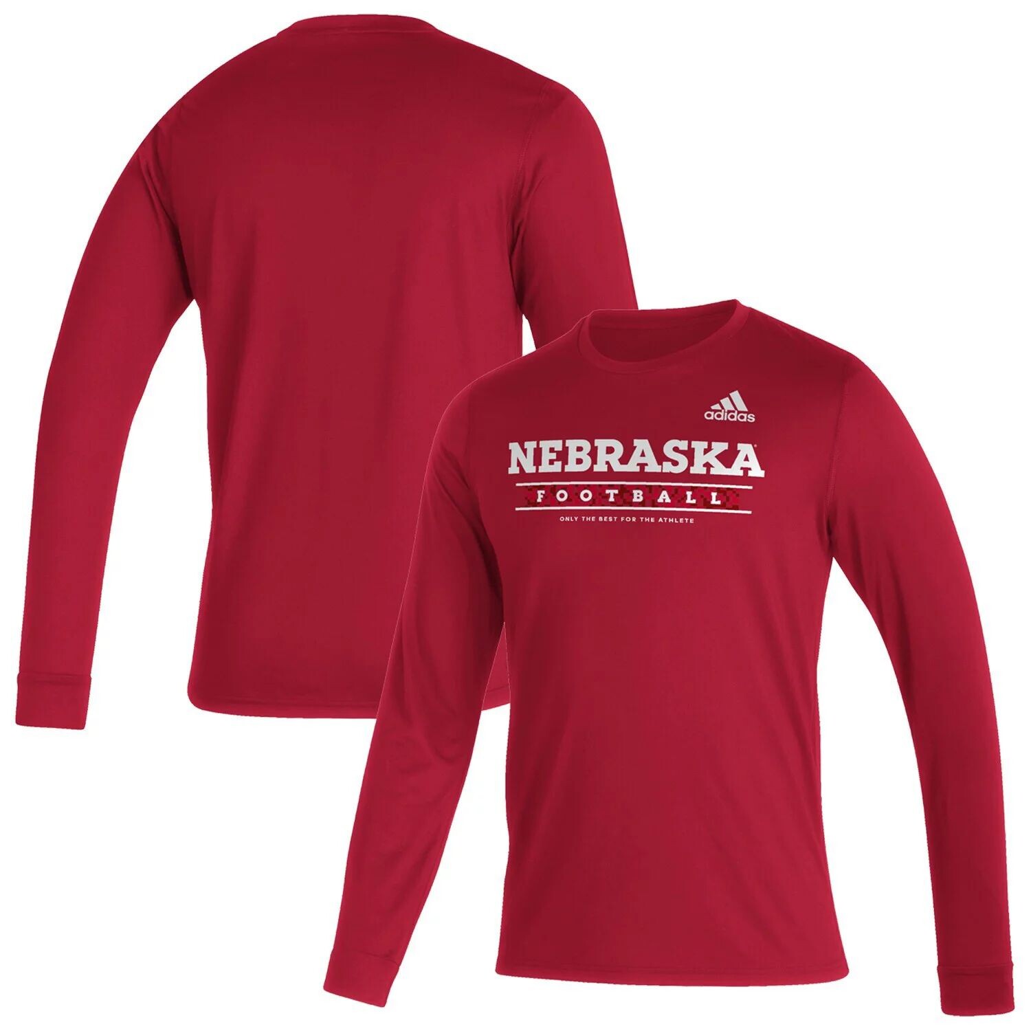 Мужская футболка с длинным рукавом adidas Scarlet Nebraska Huskers Sideline Creator Practice AEROREADY
Мужская футболка с длинным рукавом adidas Scarlet Nebraska Huskers Sideline Creator Practice AEROREADY