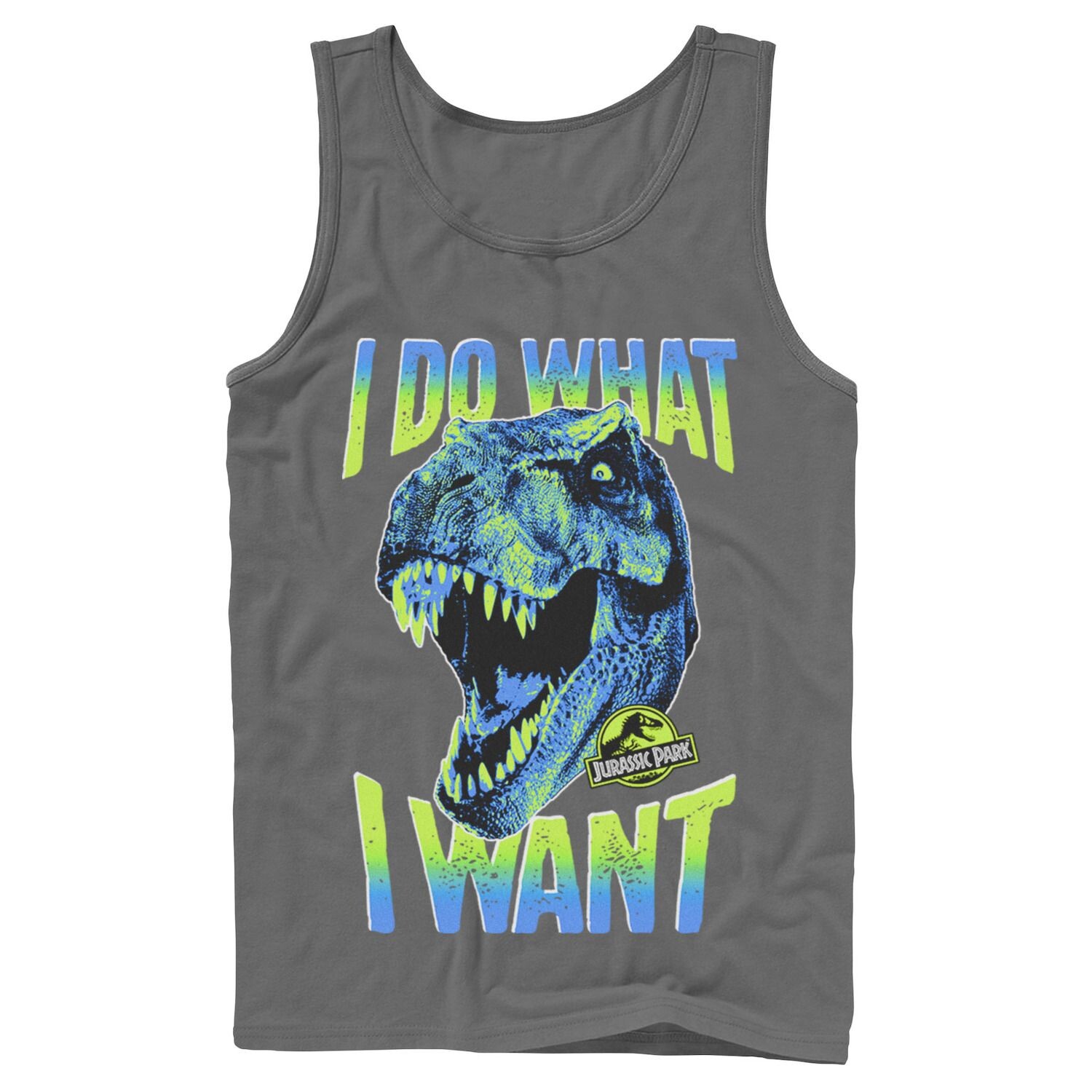Мужская майка с рисунком «Парк Юрского периода T-Rex I Do What I Want» Licensed Character
Мужская майка с рисунком «Парк Юрского периода T-Rex I Do What I Want» Licensed Character