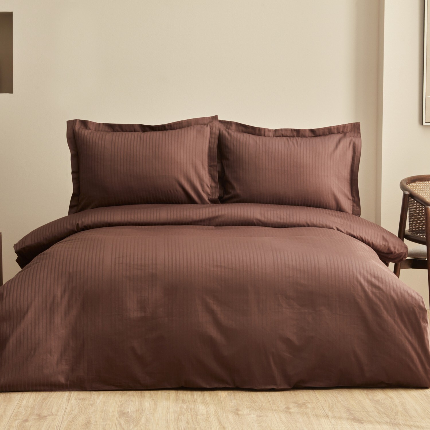 Karaca Home Uniq Комплект постельного белья из 100% хлопка с двойным атласом, коричневый
Karaca Home Uniq Комплект постельного белья из 100% хлопка с двойным атласом, коричневый