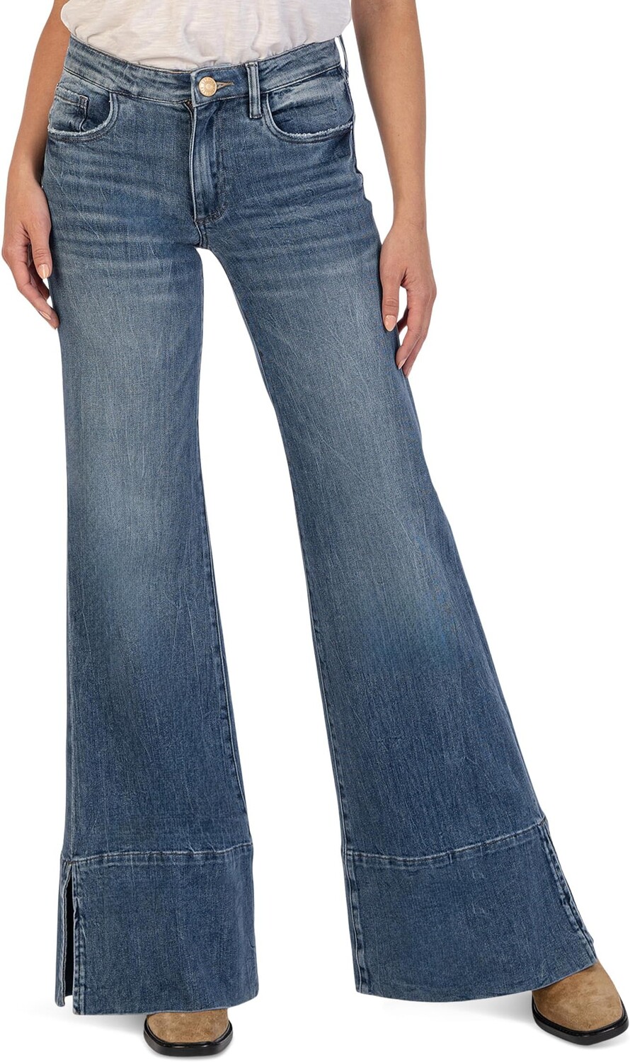 Джинсы KUT from the Kloth Goldie Mid Rise Super Flare-Wide Hem W/ Slit In Continued, цвет Continued
Джинсы KUT from the Kloth Goldie Mid Rise Super Flare-Wide Hem W/ Slit In Continued, цвет Continued