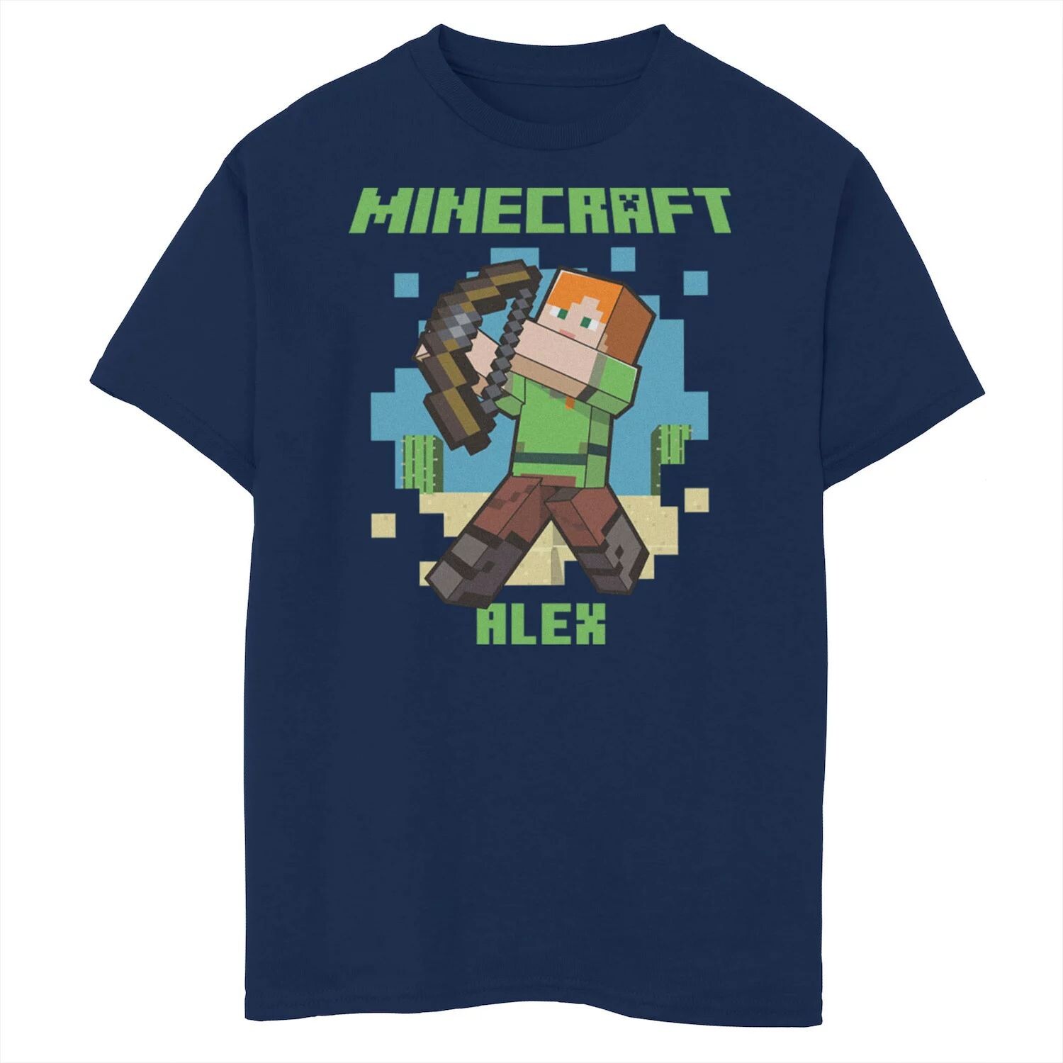 Футболка Minecraft Alex Breakthrough для мальчиков 8–20 лет с графическим рисунком и портретом Licensed Character
Футболка Minecraft Alex Breakthrough для мальчиков 8–20 лет с графическим рисунком и портретом Licensed Character