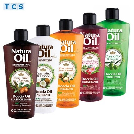 Natura Oil Питательное масло для душа с органическими маслами, 5 видов по 250 мл каждый, Nani
Natura Oil Питательное масло для душа с органическими маслами, 5 видов по 250 мл каждый, Nani