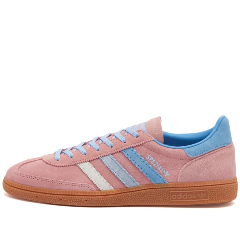 цена Кеды Adidas Handball Spezial, розовый/голубой/коричневый