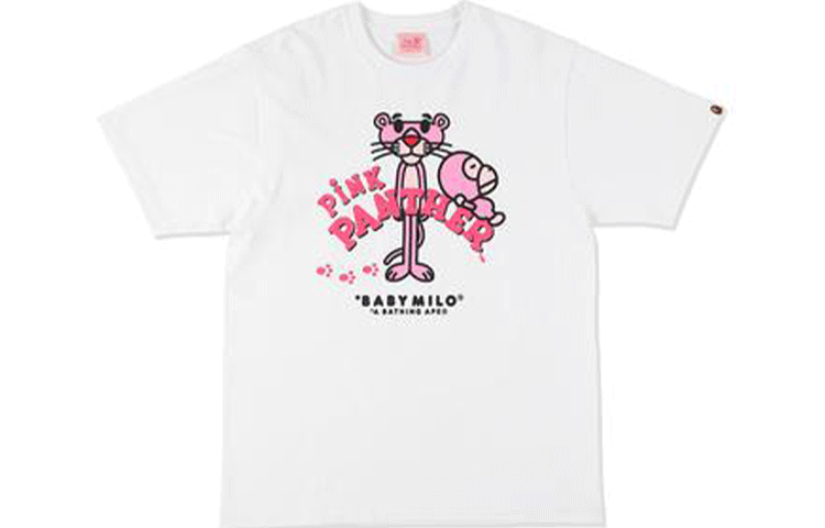 

Футболка Pink Panther X BAPE X Pink Panther для мужчин A Bathing Ape, черный