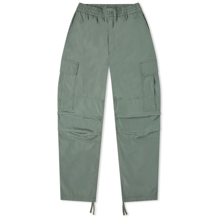 Спортивные брюки Carhartt WIP Jet Cargo, серо-зеленый брюки карго regular cargo pant moraga carhartt wip цвет dollar green garment dyed