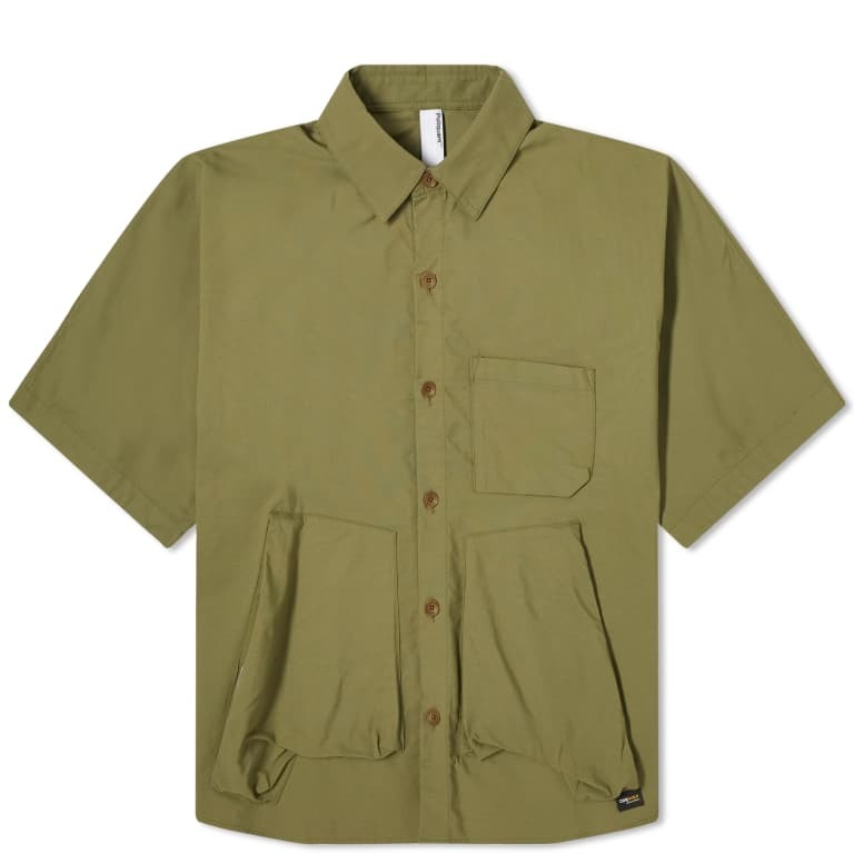 Рубашка Poliquant Cordura Specs Short Sleeve, темно-оливковый