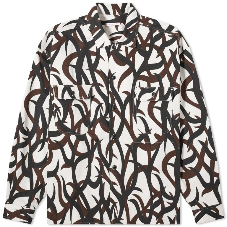 Куртка-рубашка s.k manor hill Park, черный/белый/коричневый
