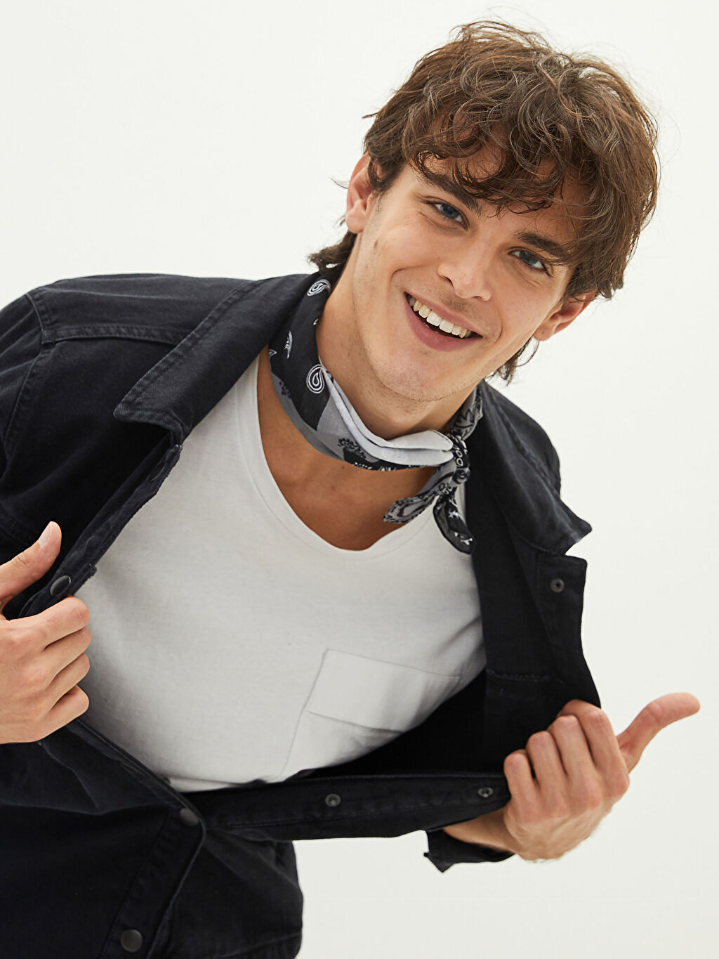 

Узорчатая мужская бандана LCW Accessories