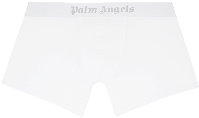 

Набор из двух белых боксеров Palm Angels