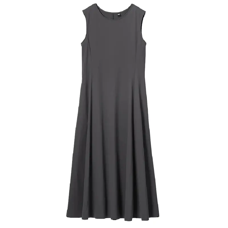 

Платье эластичное Uniqlo, серый