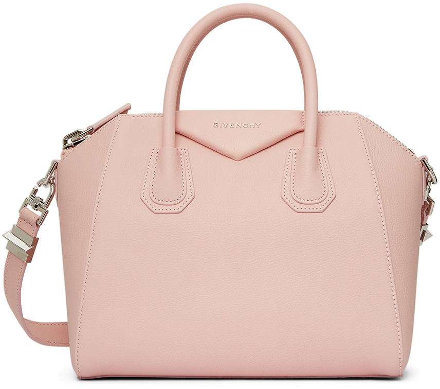 

Розовая маленькая сумка Antigona Givenchy