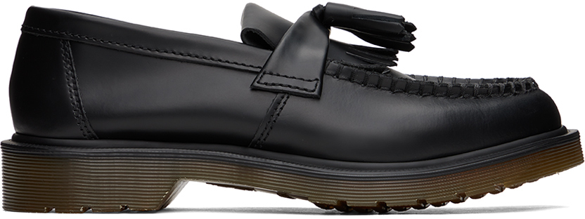 

Черные лоферы Adrian Dr. Martens, Черный