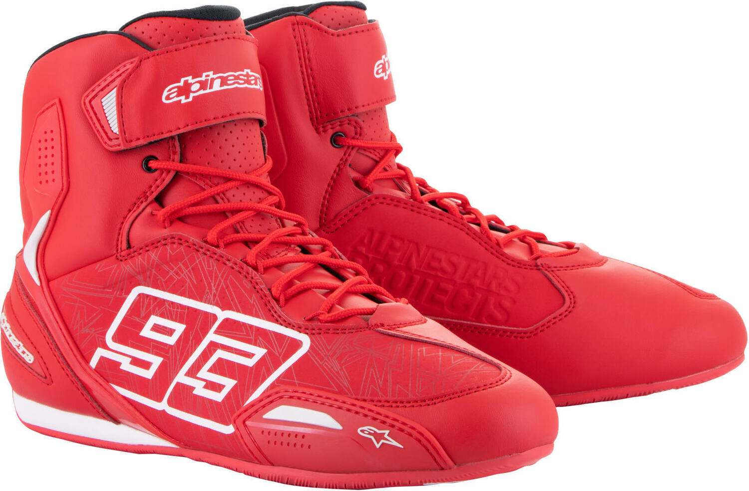 Мотоциклетные ботинки Alpinestars MM93 Austin, красный/белый – купить сдоставкой из-за рубежа через платформу «CDEK.Shopping»