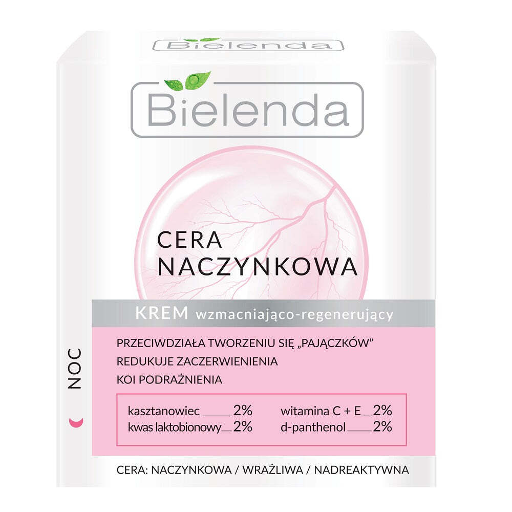 

Bielenda Крем ночной укрепляющий и регенерирующий при куперозе 50мл