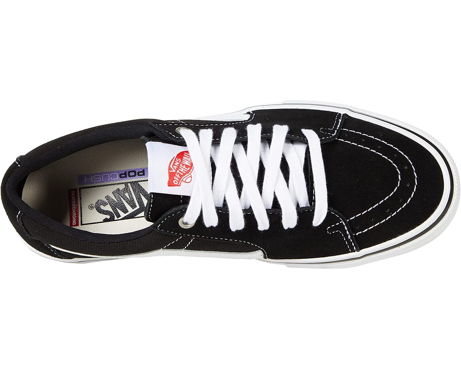 

Кроссовки Skate SK8-Low Vans, черный/белый