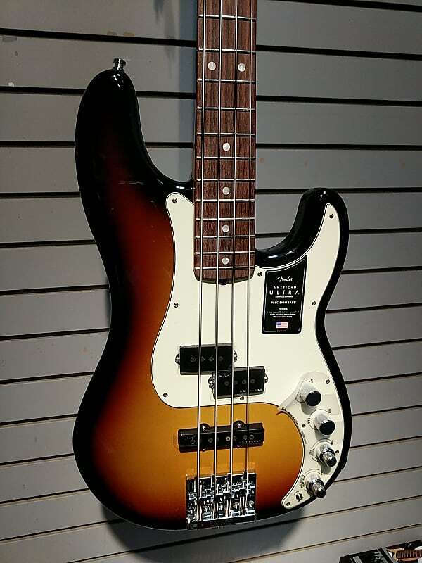 

Fender American Ultra Precision Bass Guitar Ultraburst 2020 0199010712