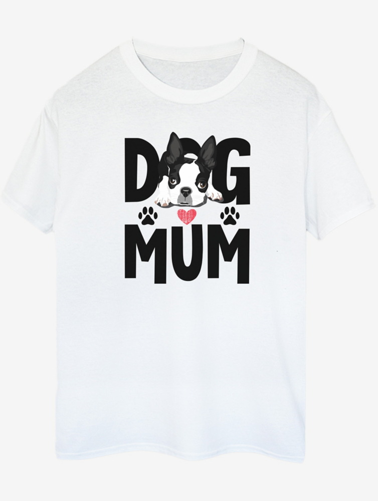 

Белая футболка с принтом для взрослых NW2 Pets Dog Mum Slogan George., белый