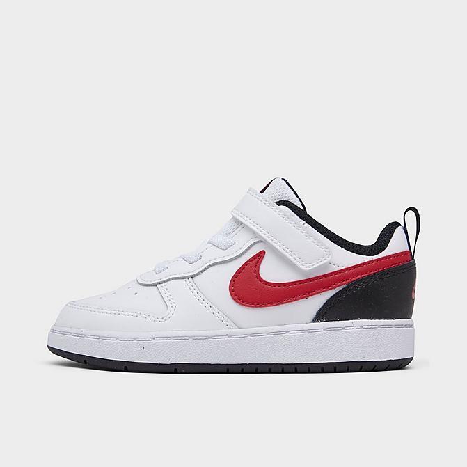 

Кроссовки для малышей Nike Court Borough Low 2, красно-белый