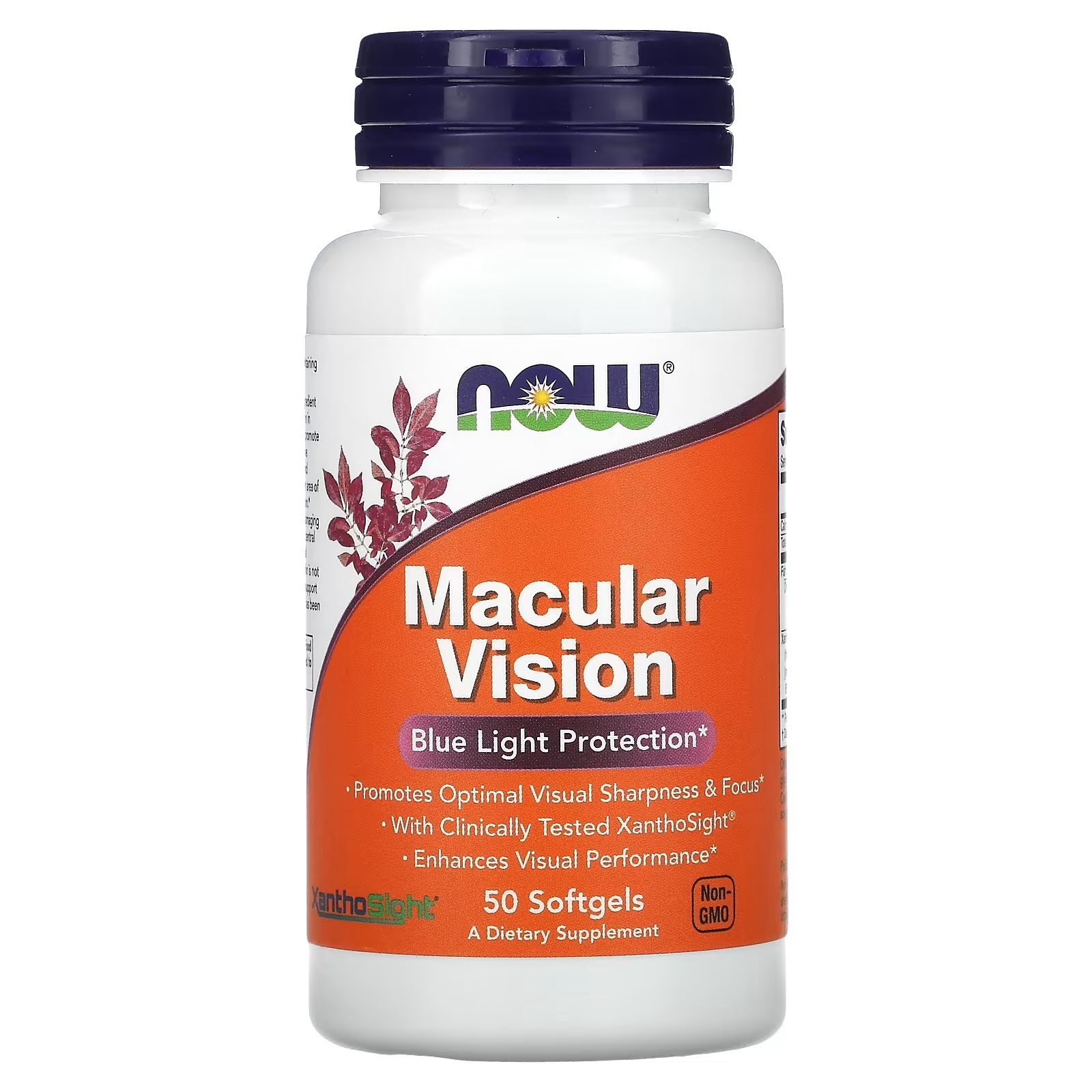 Пищевая Добавка NOW Foods Macular Vision, 50 мягких таблеток