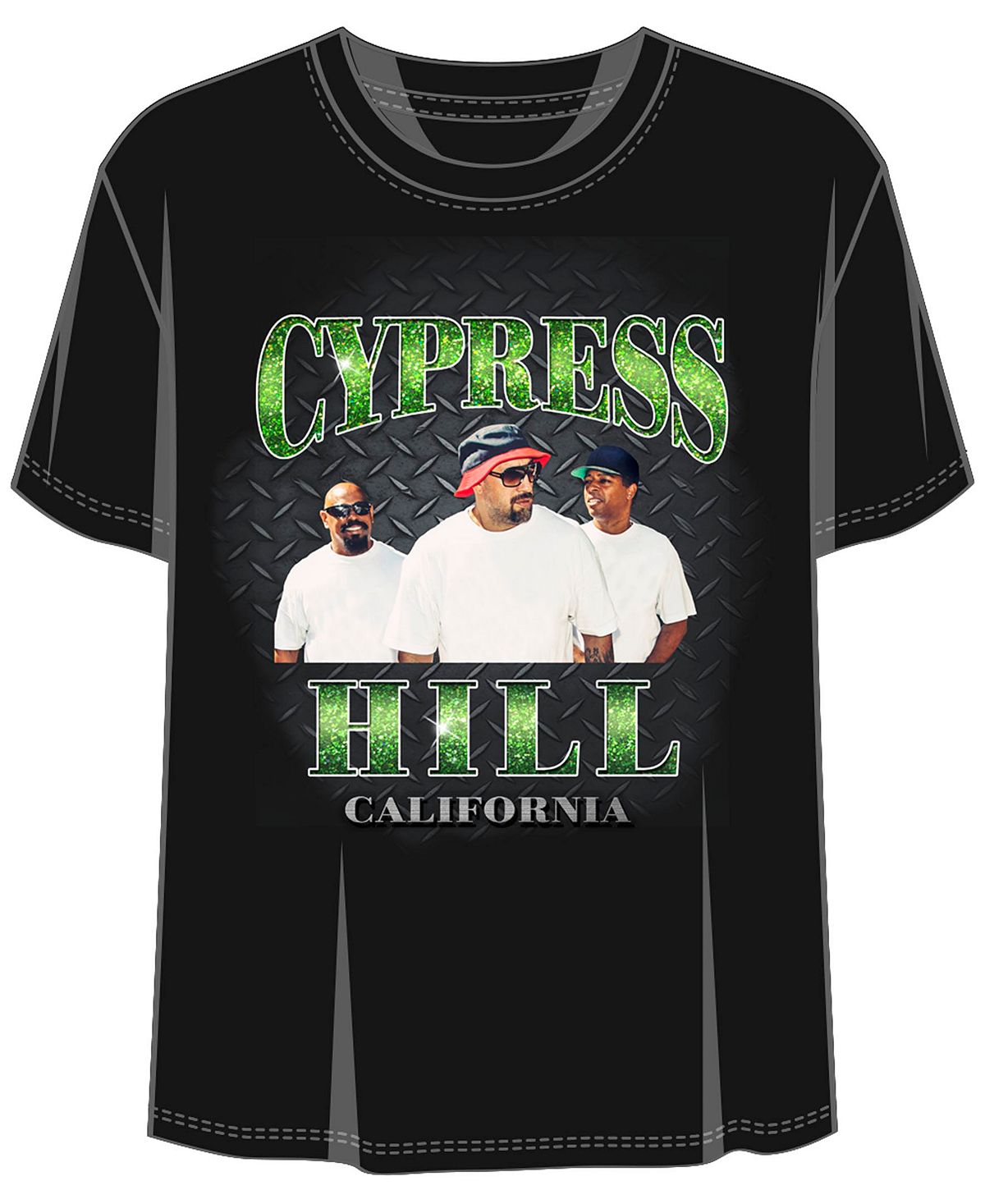 Мужская футболка с коротким рукавом cypress hill Fifth Sun, черный