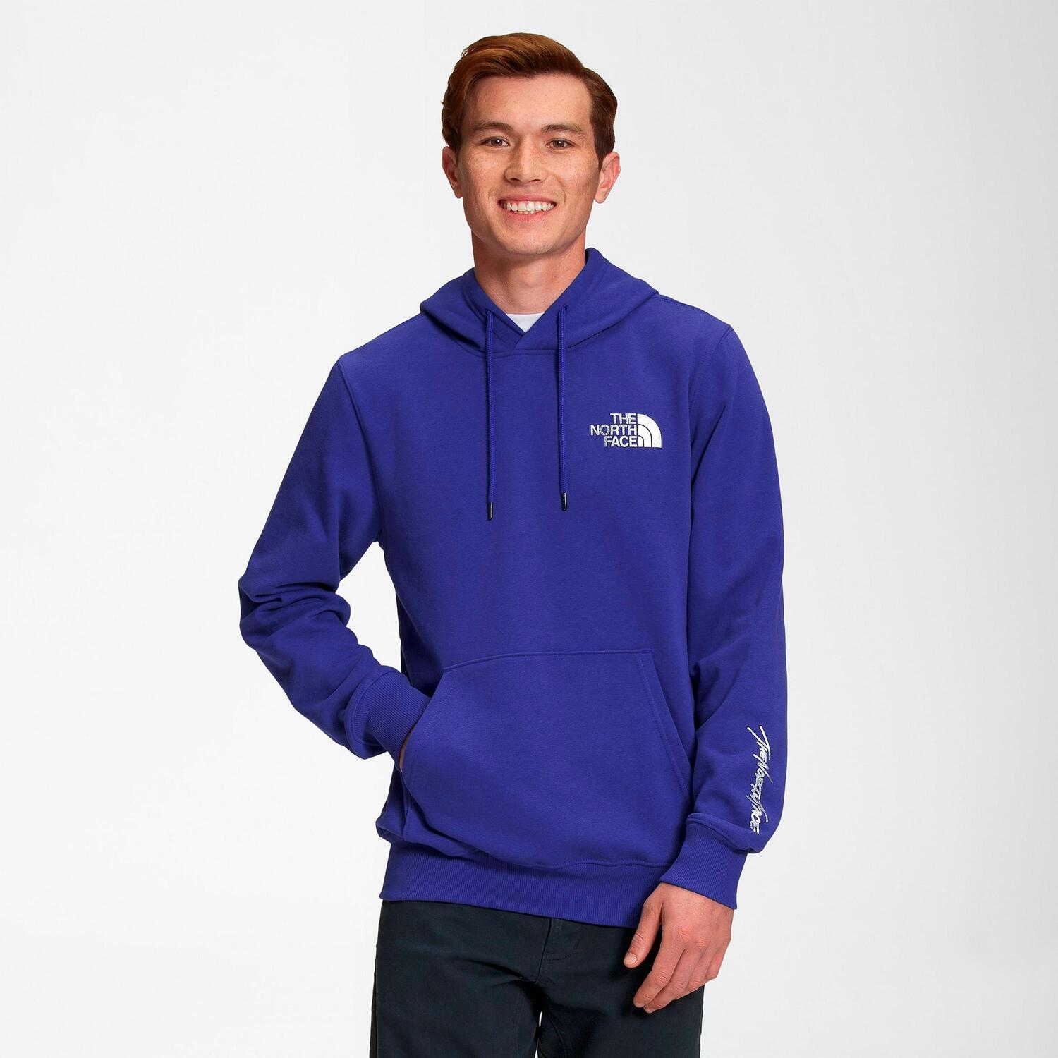 

Мужская толстовка с капюшоном The North Face Graphic Injection, синий