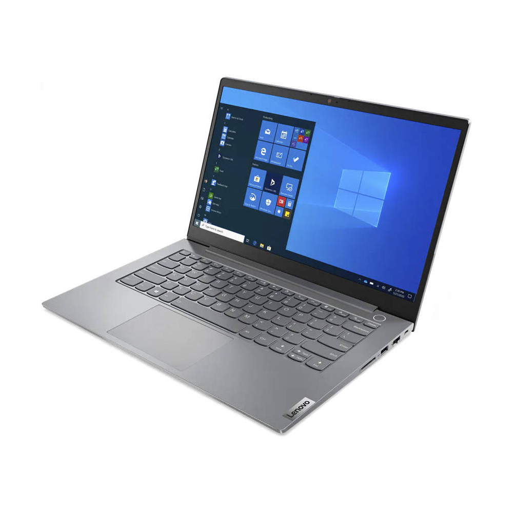 Ноутбук Lenovo ThinkBook 14 G2 ITL, 14, 4 ГБ/256 ГБ, i5-1135G7, Iris Xe, серый, английская клавиатура ноутбук lenovo thinkbook 15 g2 itl 15 6 4 гб 256 гб i5 1135g7 iris xe серый английская клавиатура