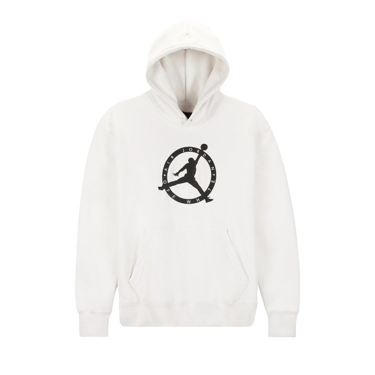 Air jordan store hoodie white