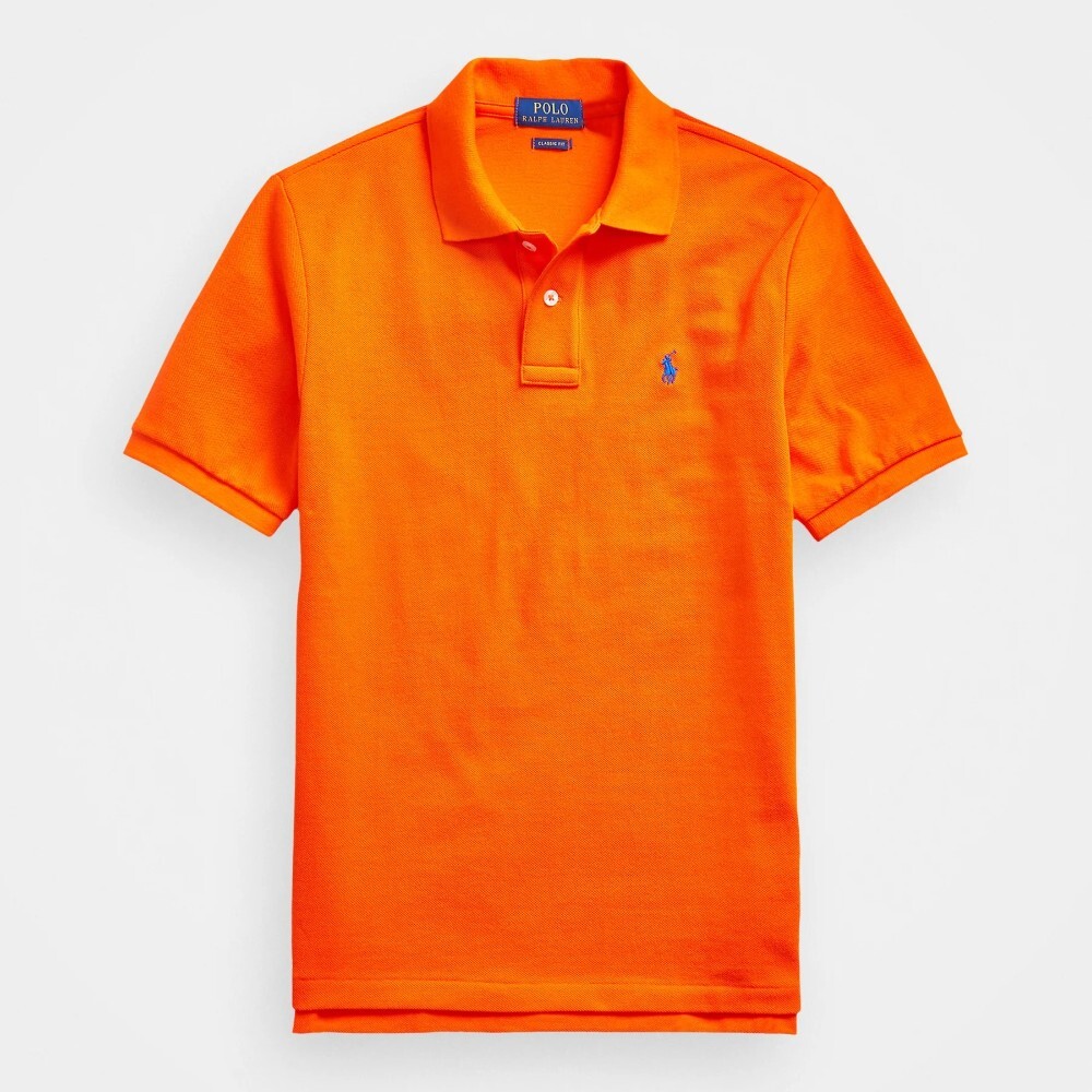 

Футболка поло Polo Ralph Lauren Classic Basic, оранжевый