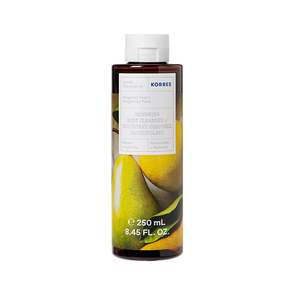 Korres Гель для мытья тела Bergamot Pear Renewing Body Cleanser восстанавливающий 250мл