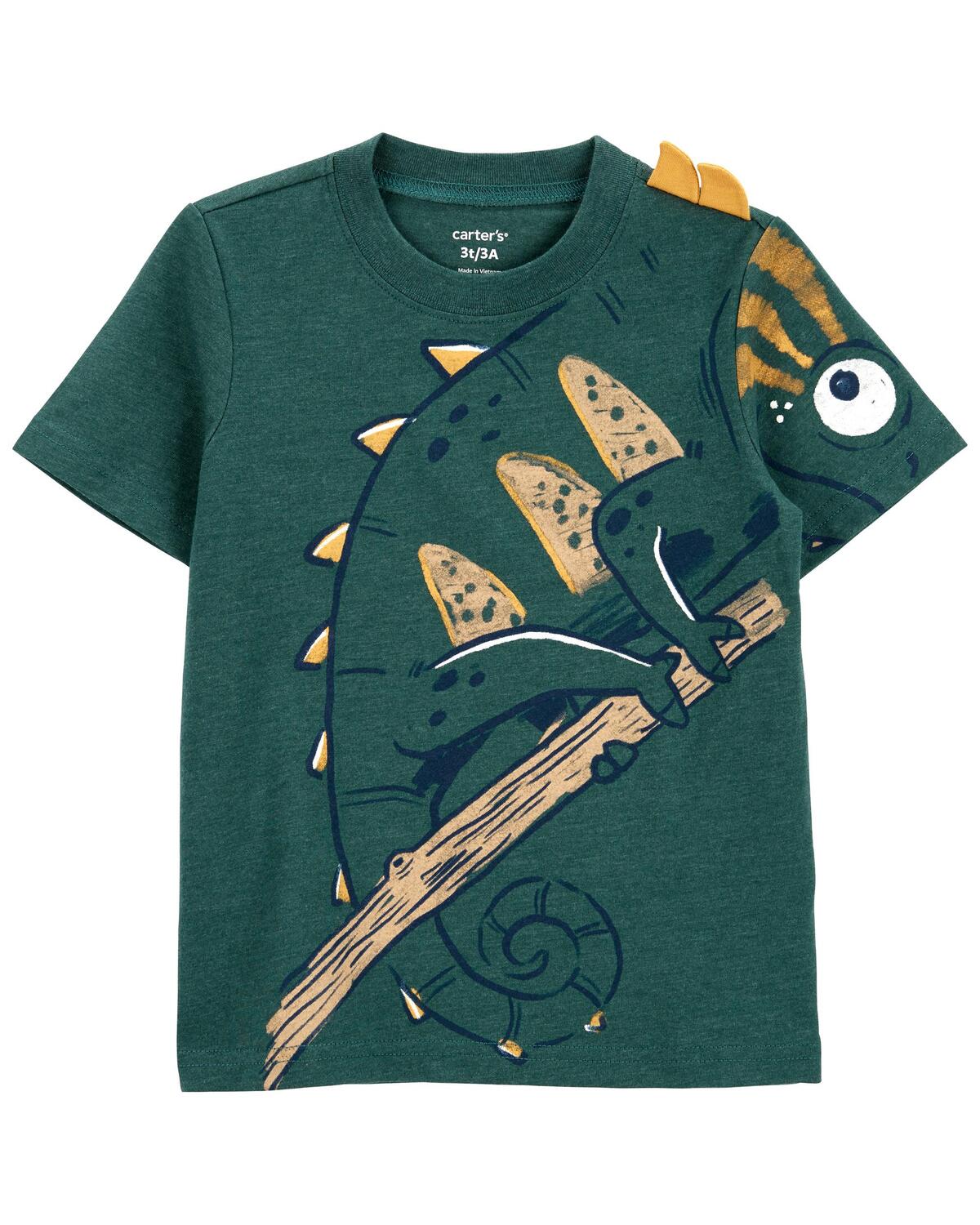 

Футболка Toddler Chameleon из джерси Carter's, зеленый