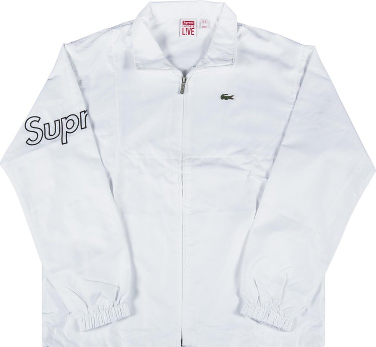 Supreme x lacoste track on sale jacket