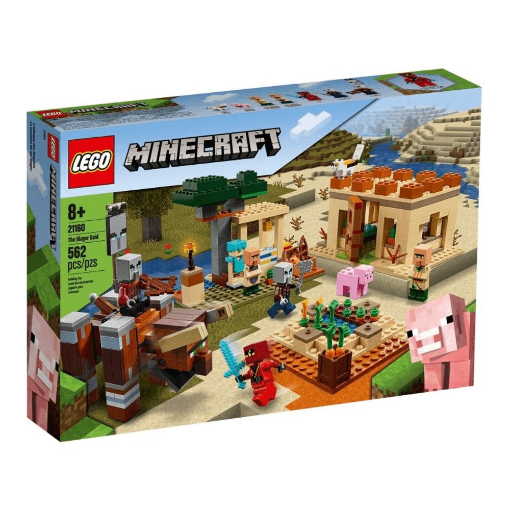 Конструктор LEGO Minecraft 21160 Патруль разбойников конструктор lego minecraft 21160 патруль разбойников