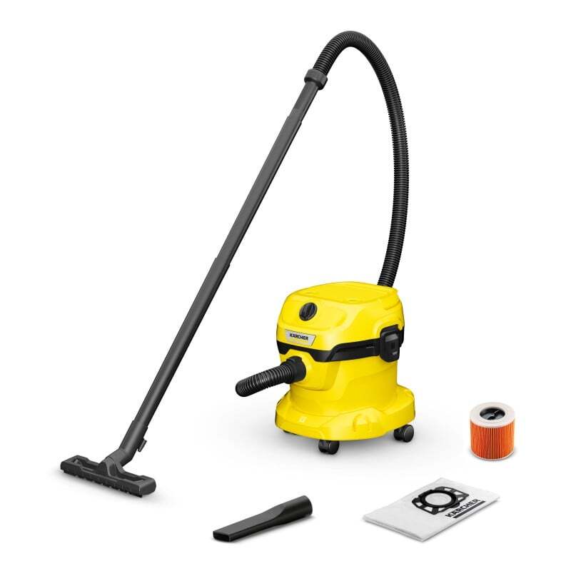 Пылесос Kärcher WD 2 Plus V-12/4/18/C пылесос хозяйственный karcher wd 2 plus v 12 4 18 yyy 1000 вт 12 л 1 628 000 0