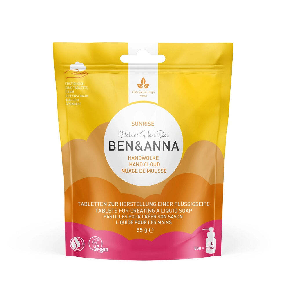 

Ben&Anna Мыло для рук Natural Hand Soap в таблетках Sunrise 10 шт.