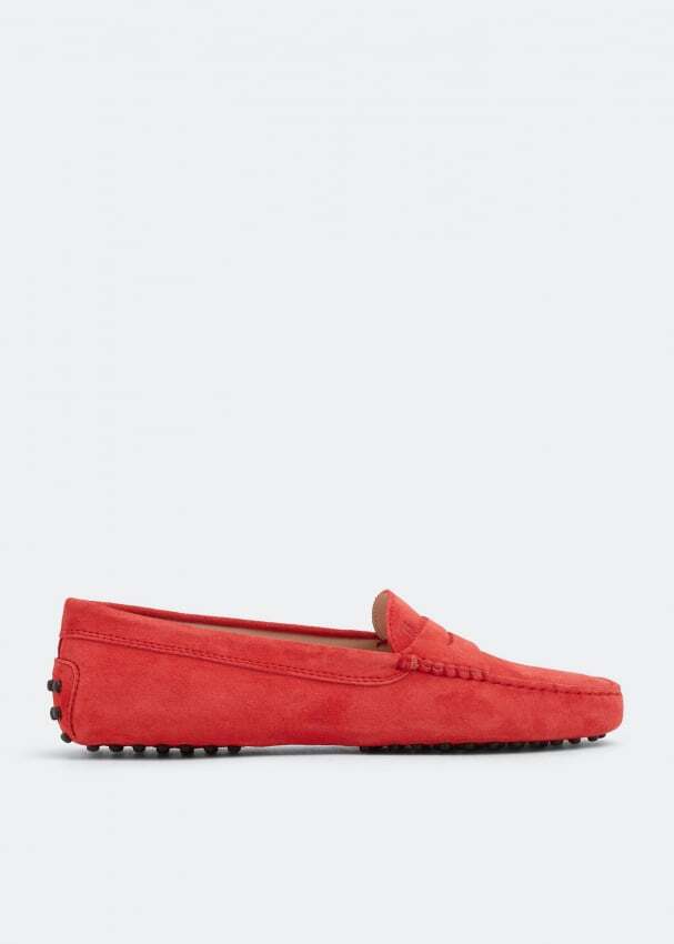 

Лоферы TOD'S Gommino driving loafers, красный