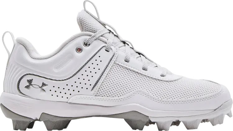 

Бутсы Under Armour Wmns Glyde RM White Metallic Silver, белый