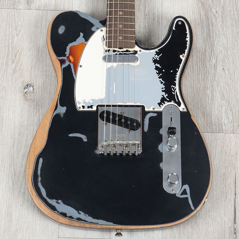

Гитара Fender Joe Strummer Telecaster, гриф из палисандра, черная 0143900796