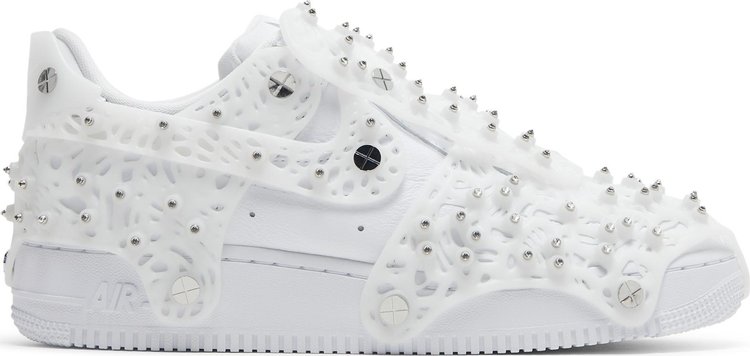 Nike air force 2025 1 white with stars