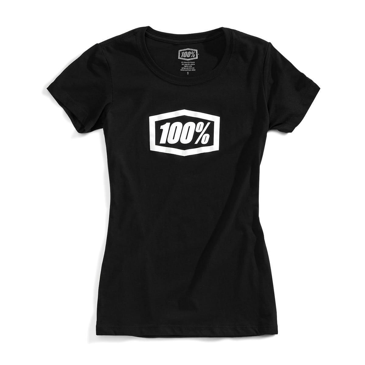 

Женская футболка Essential - черная 100%, черный