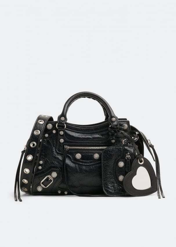 

Сумка BALENCIAGA Neo Cagole XS top handle bag, черный