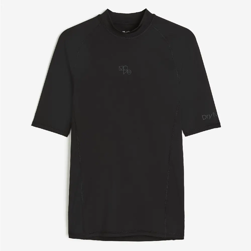 

Спортивная футболка H&M DryMove Muscle Fit, черный